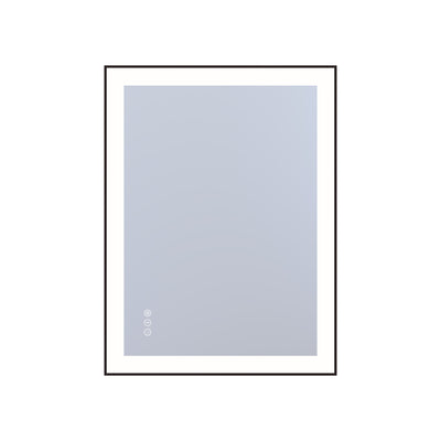 Espelho de Banheiro LED Sumerain para Parede, Espelho de Vaidade Iluminado Anti-Embaçante 24 x 32 Polegadas com Iluminação Frontal e Traseira, Regulagem de Brilho Sem Degraus, 3 Temperaturas de Cor, Memória, Vidro Temperado