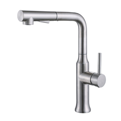 Torneira misturadora de cozinha de alta pressão Sumerain, torneira de cozinha extensível com chuveiro extraível, aço inoxidável giratório 360°