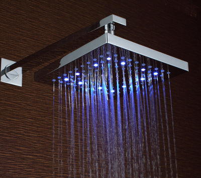 Braço de chuveiro Sumerain S3073CL e chuveiro LED